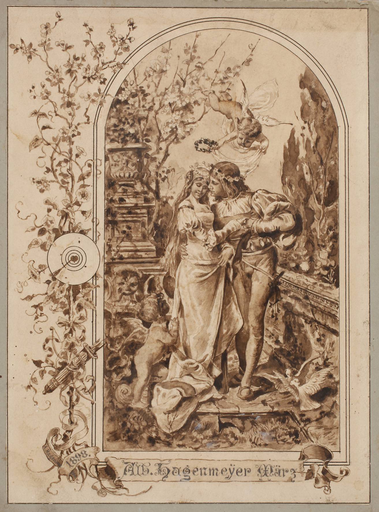 Albert Hagenmeyer, Märchenhochzeit