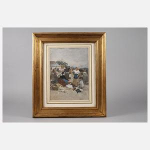 V. Sonnenfeld, Auf dem Viehmarkt