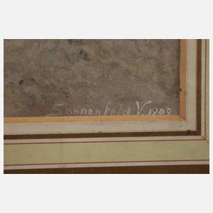 V. Sonnenfeld, Auf dem Viehmarkt