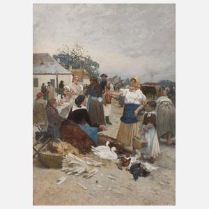 V. Sonnenfeld, Auf dem Viehmarkt