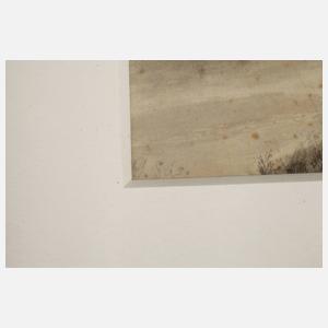 Gustav Süs, attr., Vom Gewitter überrascht