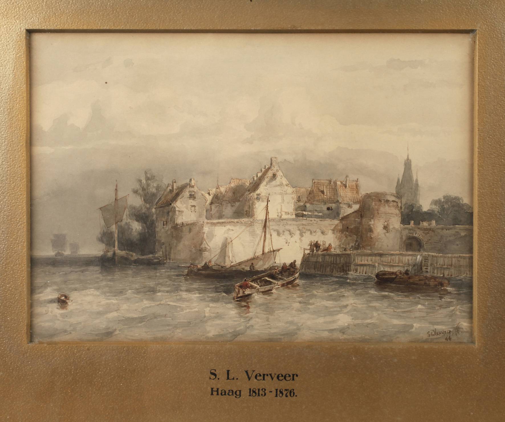 Salomon Leonardus Verveer, Küstenstadt