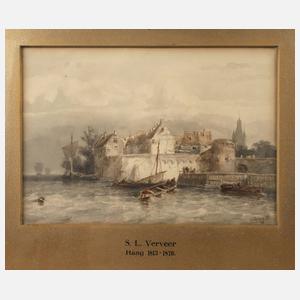 Salomon Leonardus Verveer, Küstenstadt