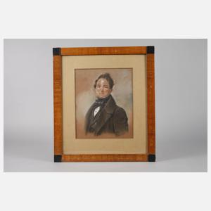 Herrenportrait Biedermeier