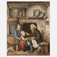 Abends in der Stube111