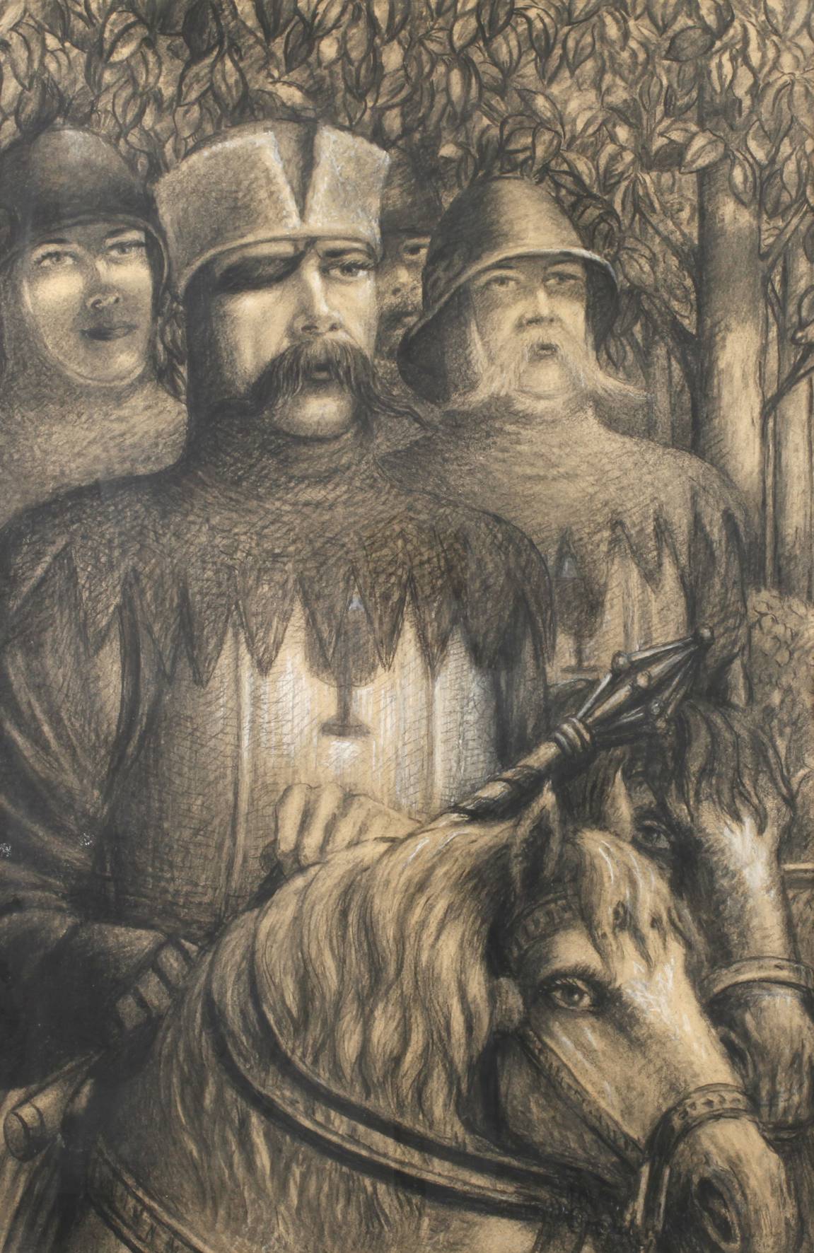 Alois Bilek, attr., Bildnis Jan Zizka von Trocnov