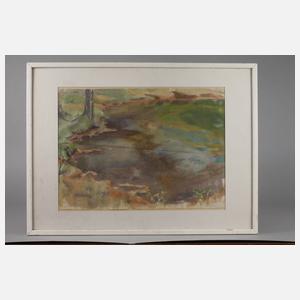 Hans Brasch, Am Waldteich