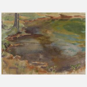 Hans Brasch, Am Waldteich