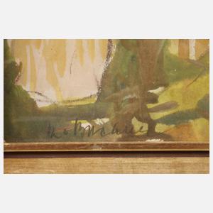 Prof. Rudolf Buchner, Sommer auf dem Land