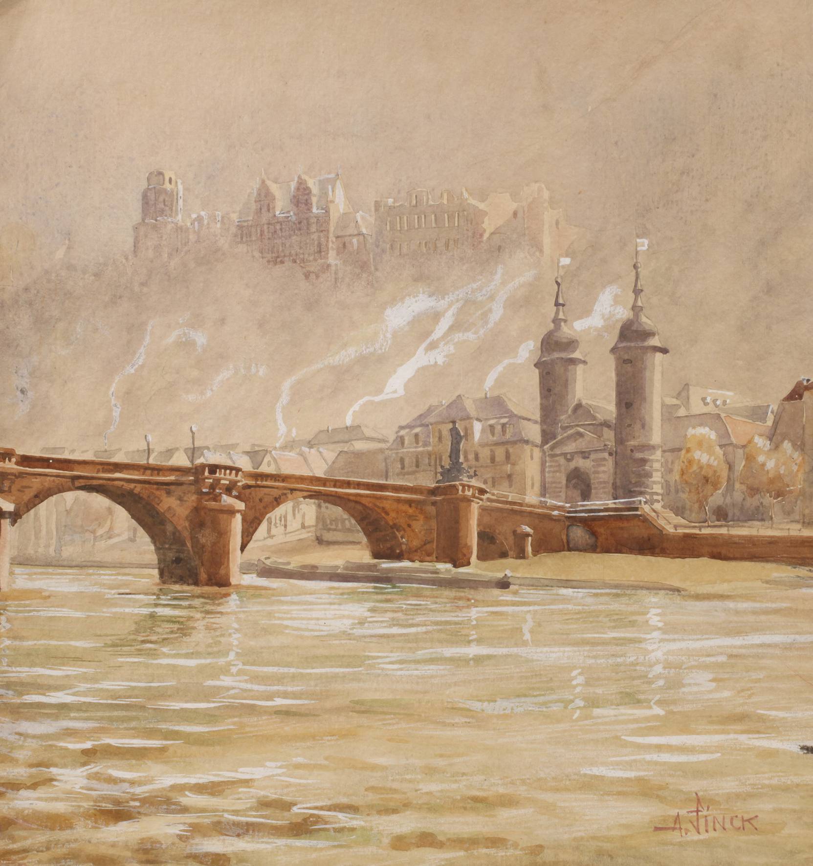 A. Fink, Ansicht Heidelberg