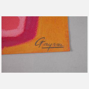 Guy Leclerc-Gayrau, Abstrakte Komposition