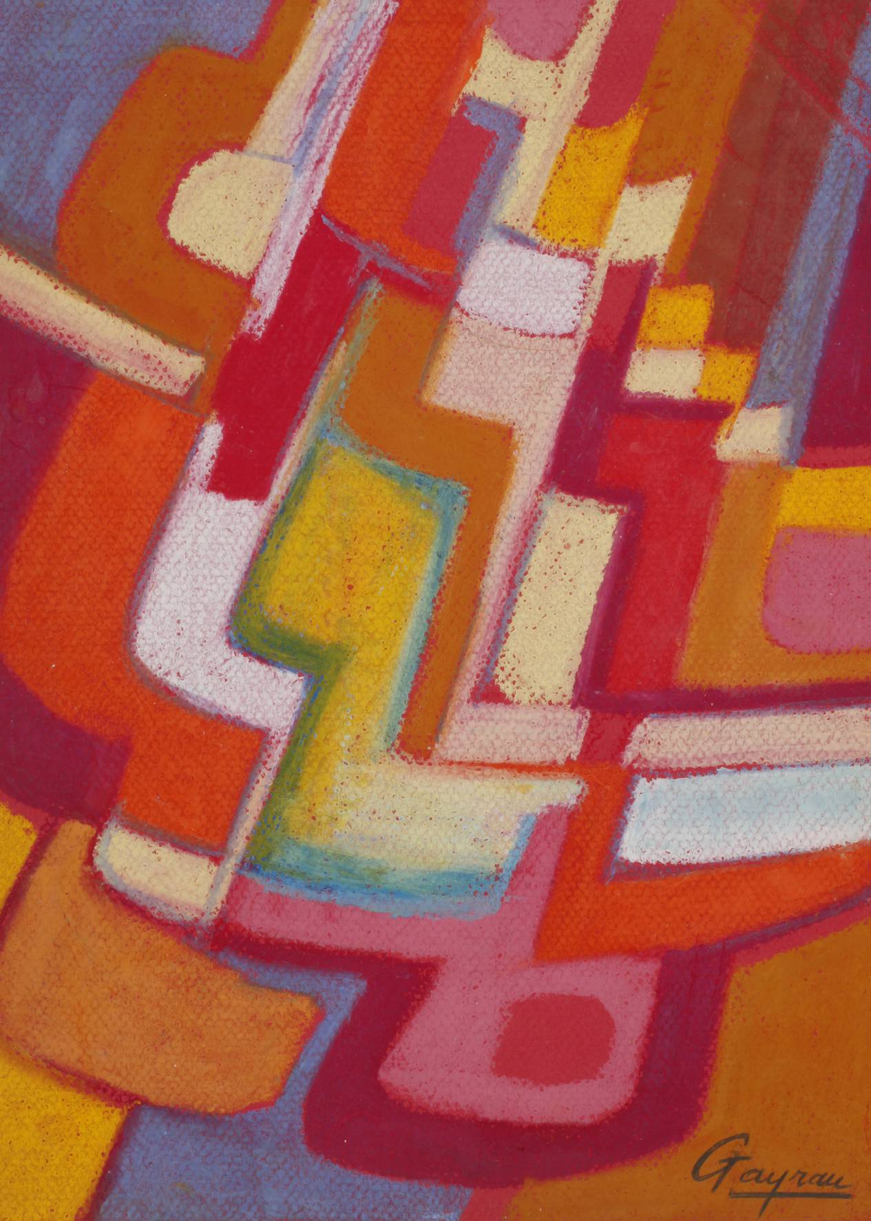 Guy Leclerc-Gayrau, Abstrakte Komposition