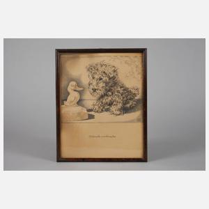 Willy Lucke, ”Holzwolle und Ente”