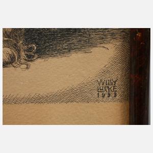 Willy Lucke, ”Holzwolle und Ente”