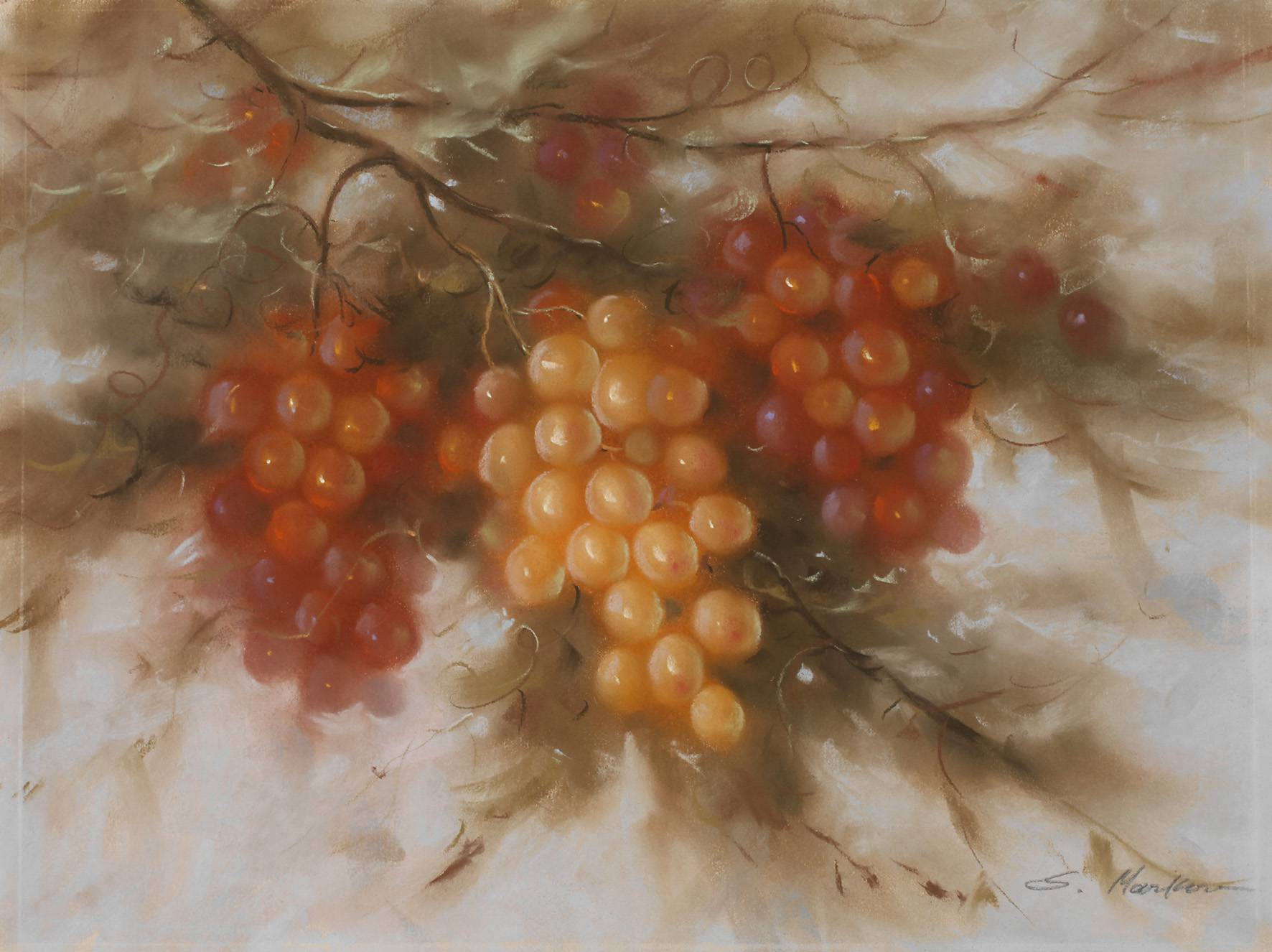 S. Marlon, Traubenstillleben