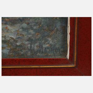 Max Merker, Abend in der Flussaue