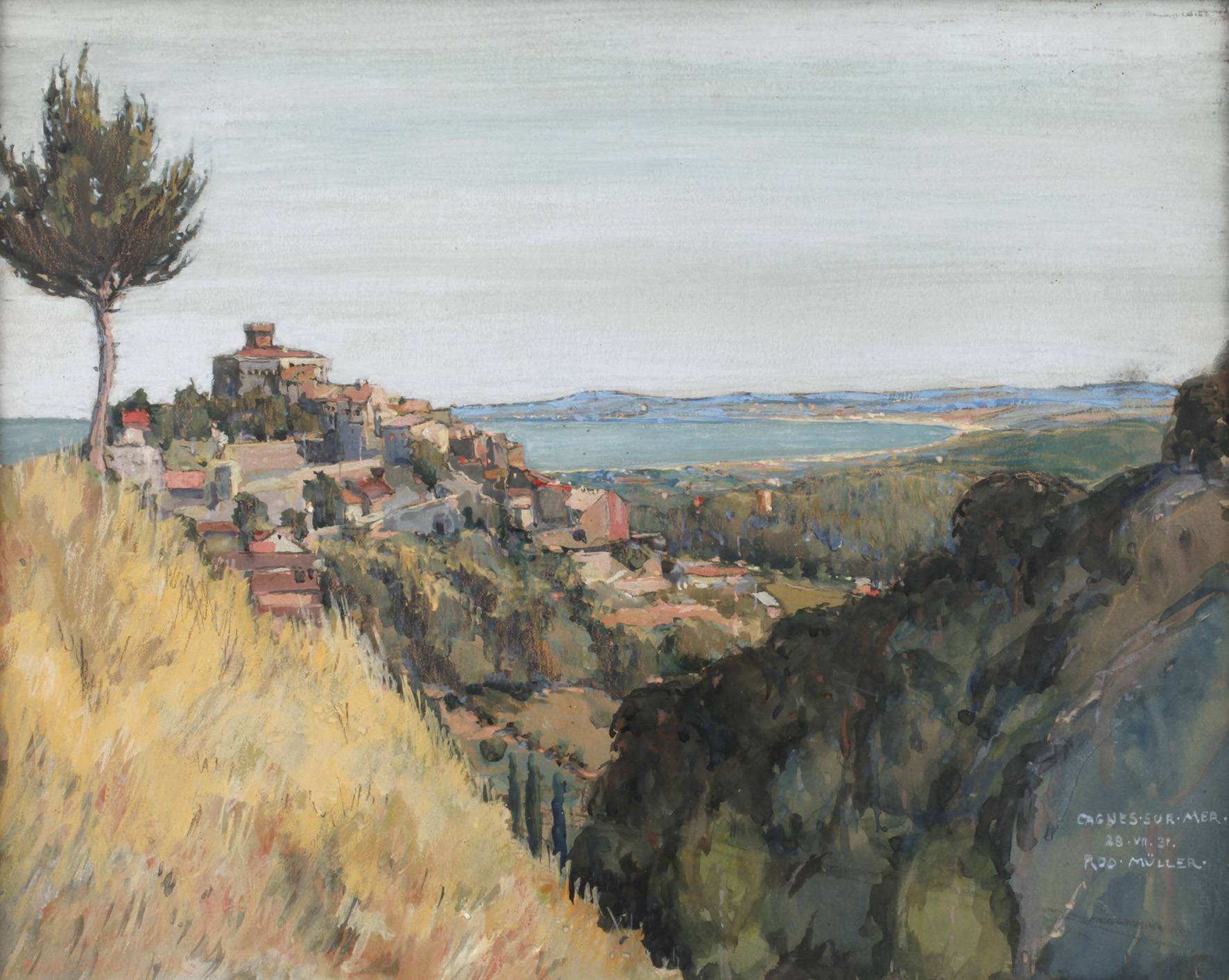 Rod. Müller, ”Cagnes-sur-Mer”