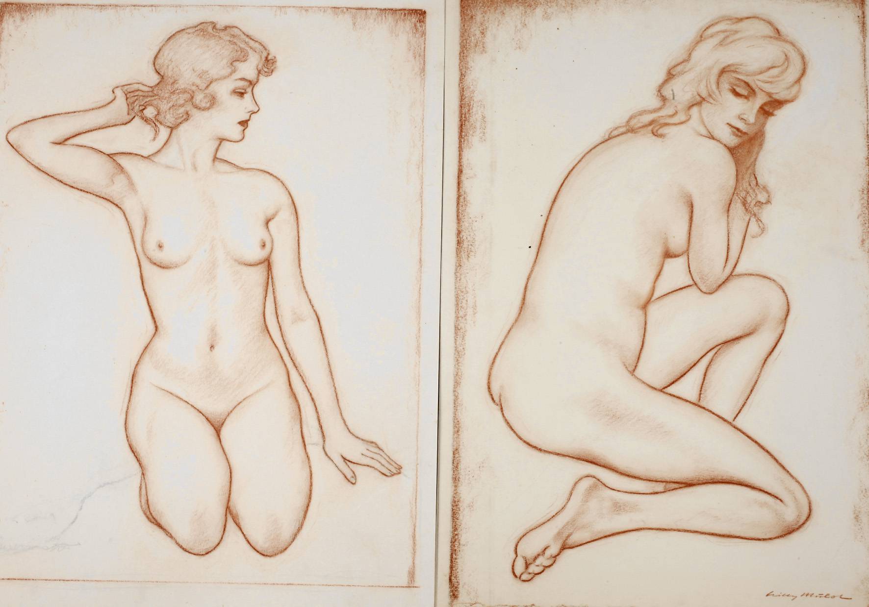 Willy Mulot, Paar Frauenakte