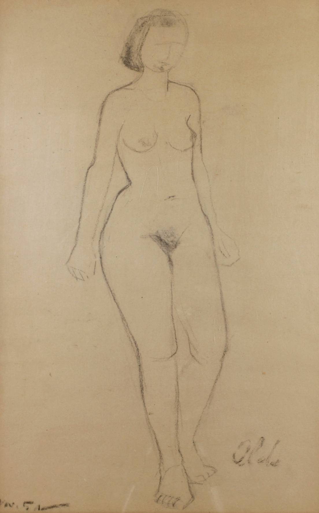 Hans Olde, Frauenakt