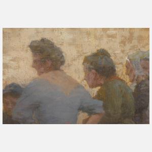 Prof. Hugo Poll, ”Frauen am Fischmarkt”