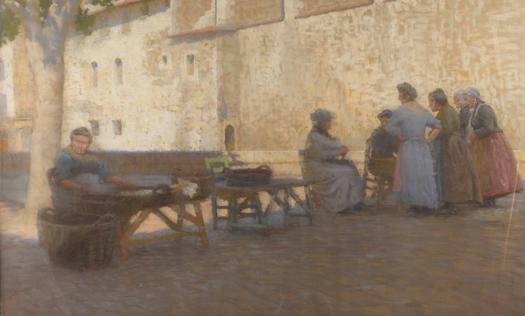 Prof. Hugo Poll, ”Frauen am Fischmarkt”