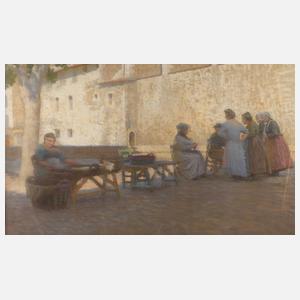 Prof. Hugo Poll, ”Frauen am Fischmarkt”