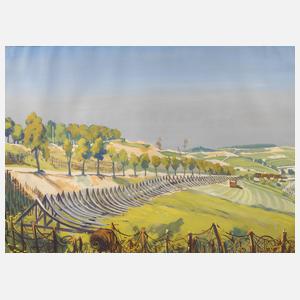 Ernst Vollbehr, Landschaft am Westwall