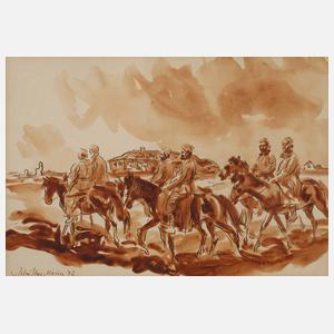 Kosaken auf der Krim