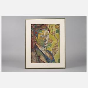 Expressiver Herrenkopf