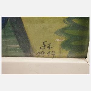 Expressiver Herrenkopf