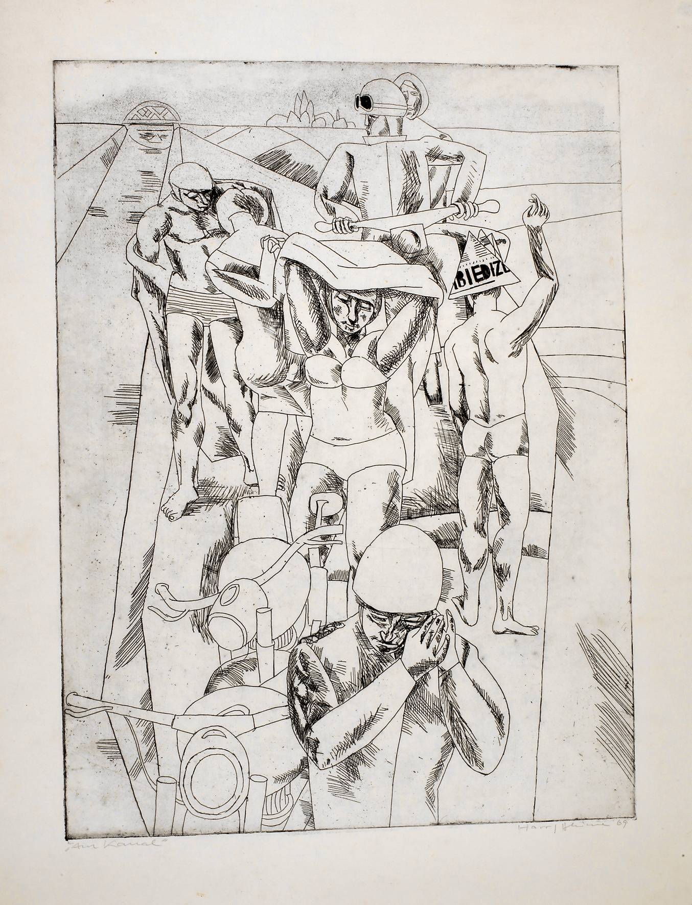 Harry Blume, ”Am Kanal”