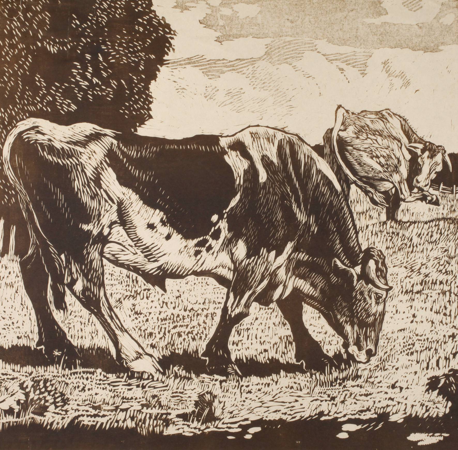 Prof. Otto Richard Bossert, Auf der Weide