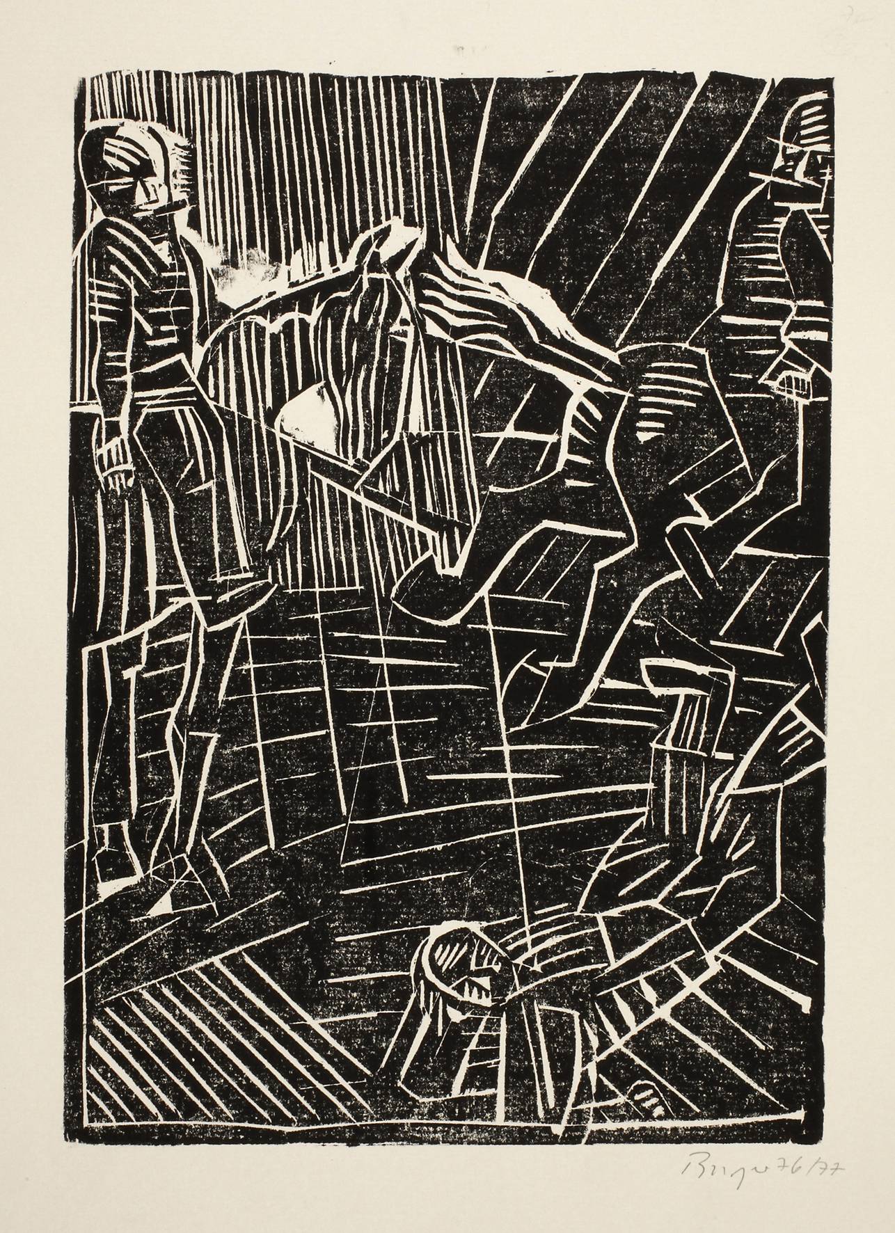 Prof. Dietrich Burger, Zirkusszene