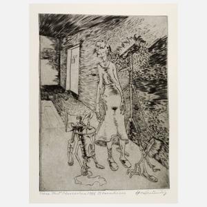 Prof. Hans Grundig, ”Besenhexe”