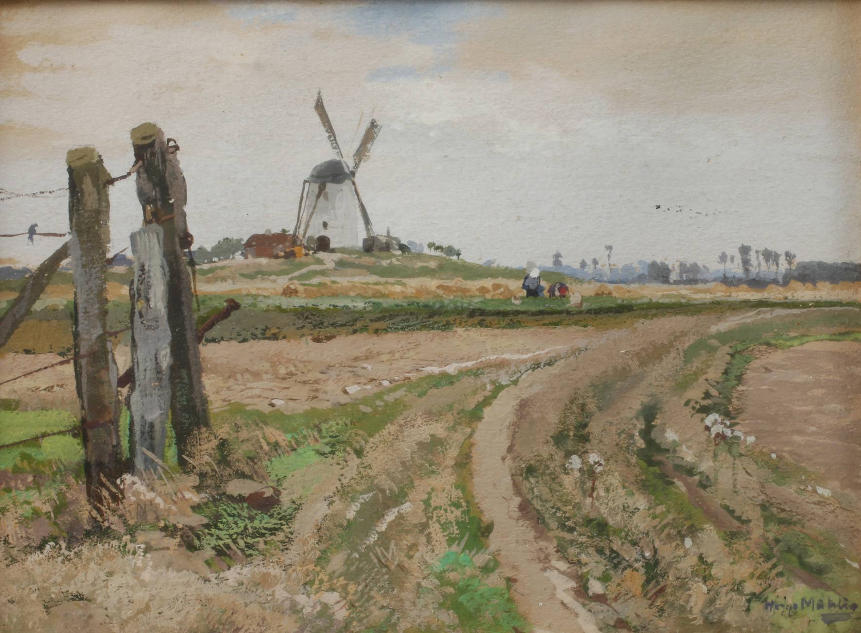 Hugo Mühlig, Windmühlen-Idylle