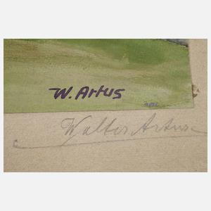 Walter Artus, Bauernhof im Gebirge