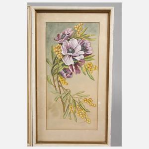 Kurt Dietzsch, Vier Blumenstillleben