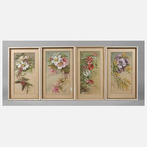 Kurt Dietzsch, Vier Blumenstillleben