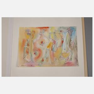 Albert Hennig, Abstrakte Komposition