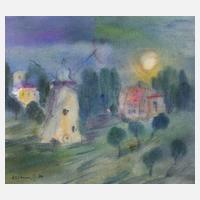 Albert Hennig, Landschaft mit Windmühle111