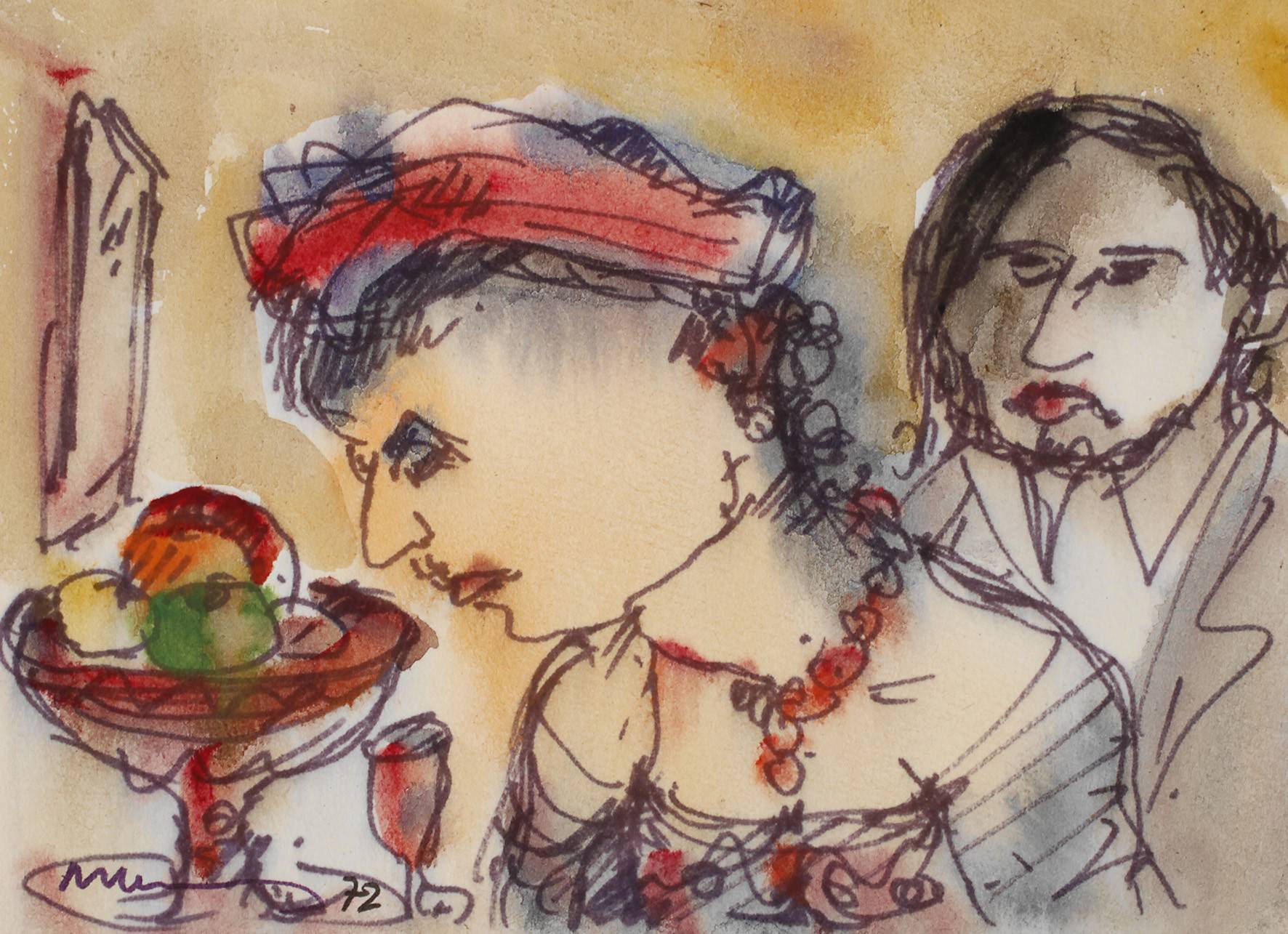 Albert Hennig, Vor dem Theaterbesuch