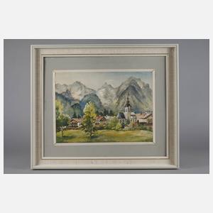 Adolf Sachs, Dorf im Gebirge