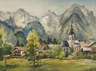 Adolf Sachs, Dorf im Gebirge
