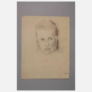 Adolf Sachs, Portrait der Schwester Elfriede