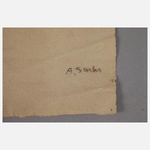 Adolf Sachs, Portrait der Schwester Elfriede