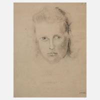 Adolf Sachs, Portrait der Schwester Elfriede111