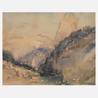 Adolf Sachs, Sonne im Gebirge111