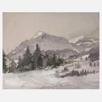 Adolf Sachs, Winter im Gebirge111
