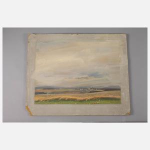 Richard Sachs, Studie einer Sommerlandschaft