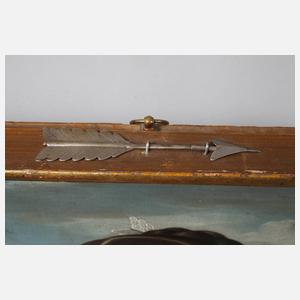 Prof. Ludwig Doell, attr., Biedermeierportrait der Olivia Wagner